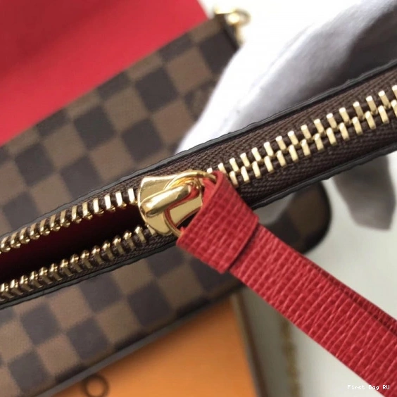 First bags ru Damier Louis N63032 Vuitton Felicie Bag Pochette 0823